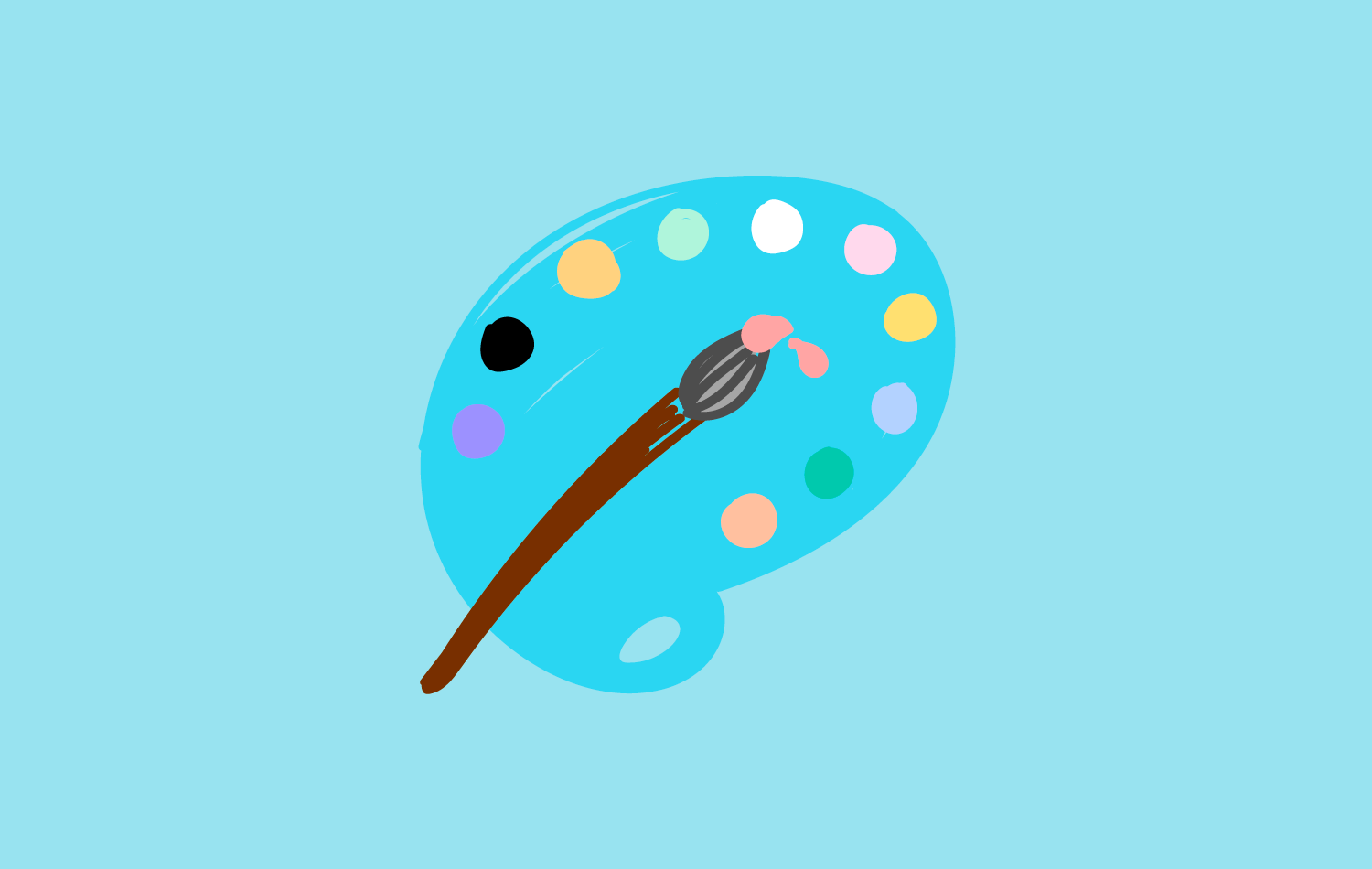 City Kids Activity Icon - Paint Palette