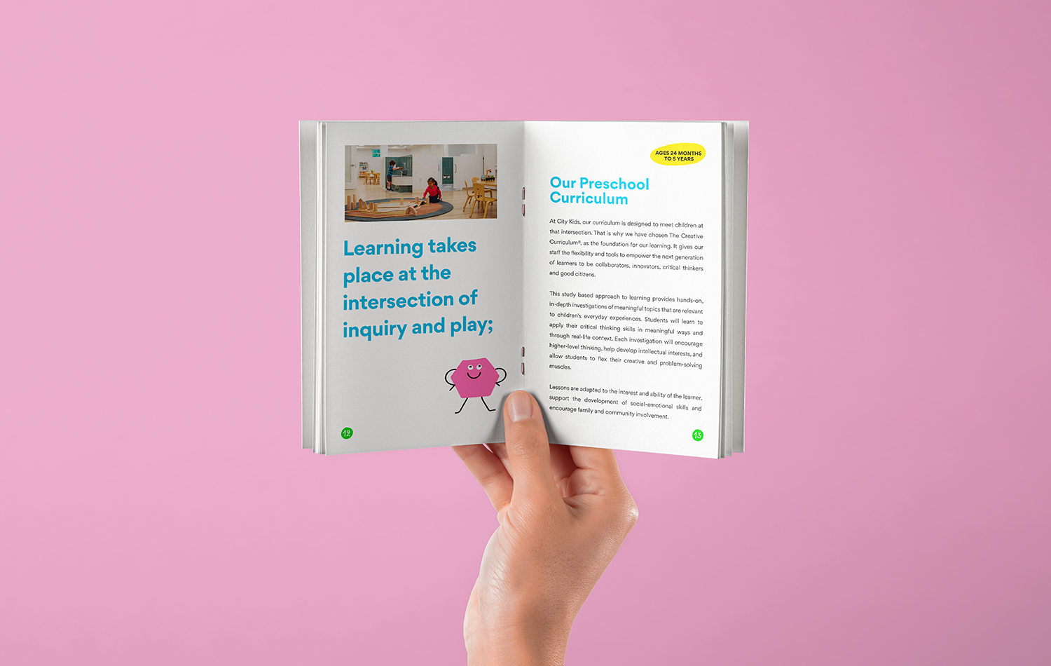 City Kids Promotional Booklet Open Spread
