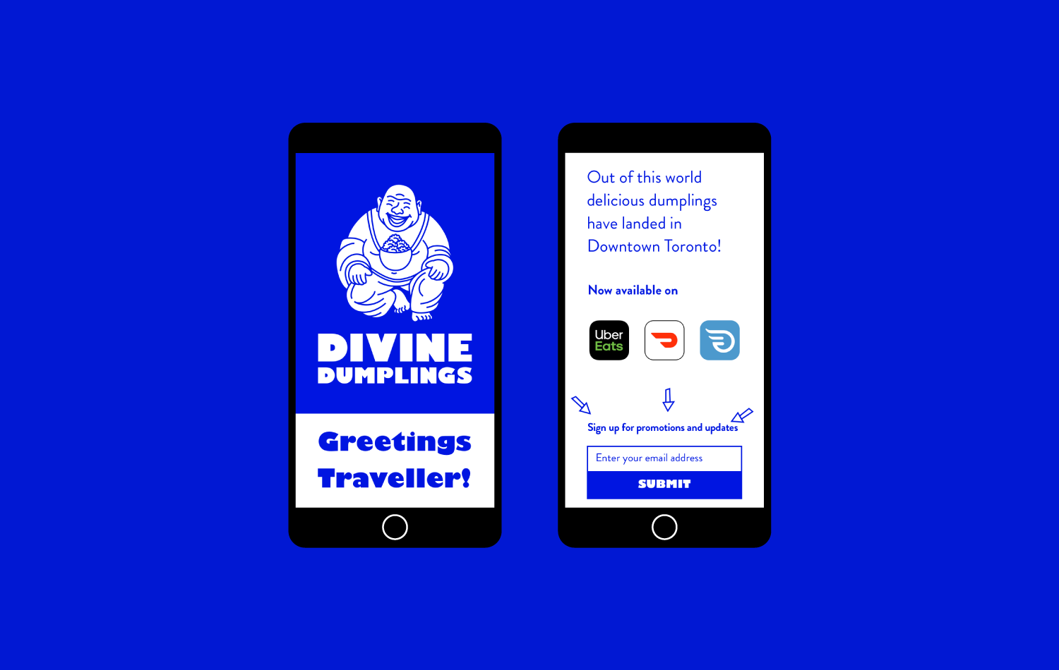 Landing Page Mobile