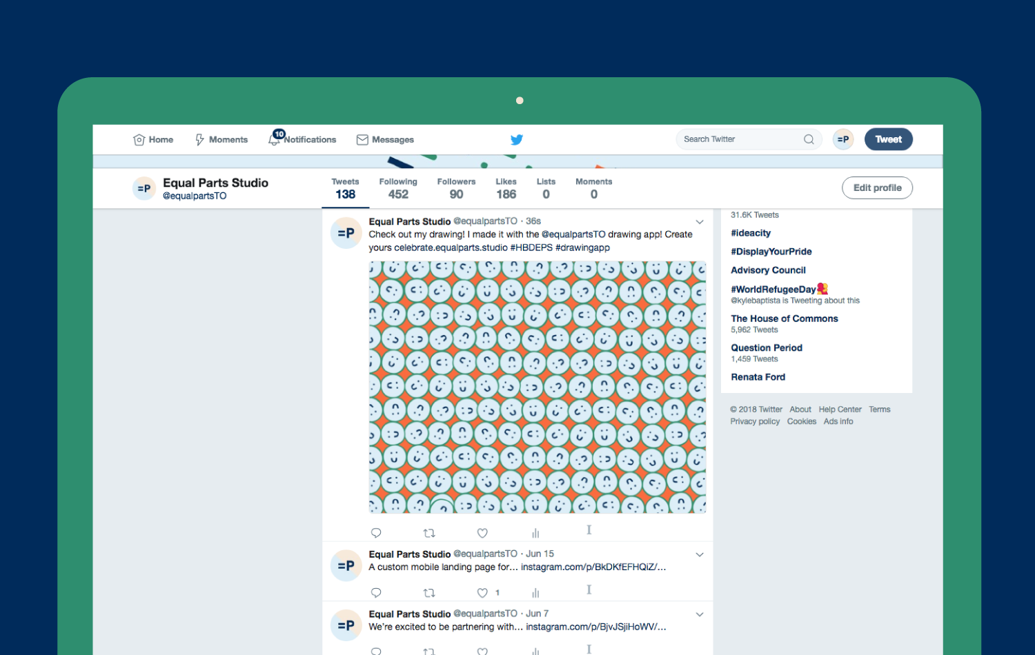 =P Twitter