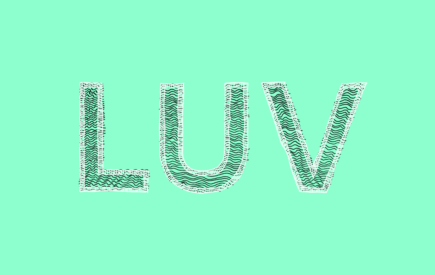 handdrawn typography