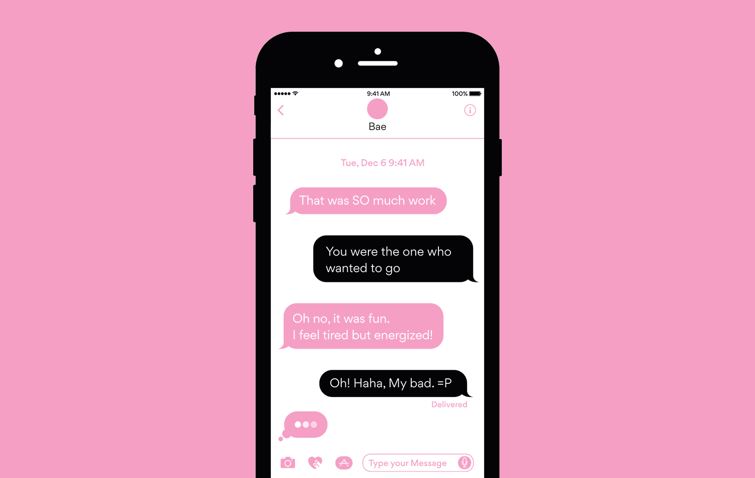 Chat conversation