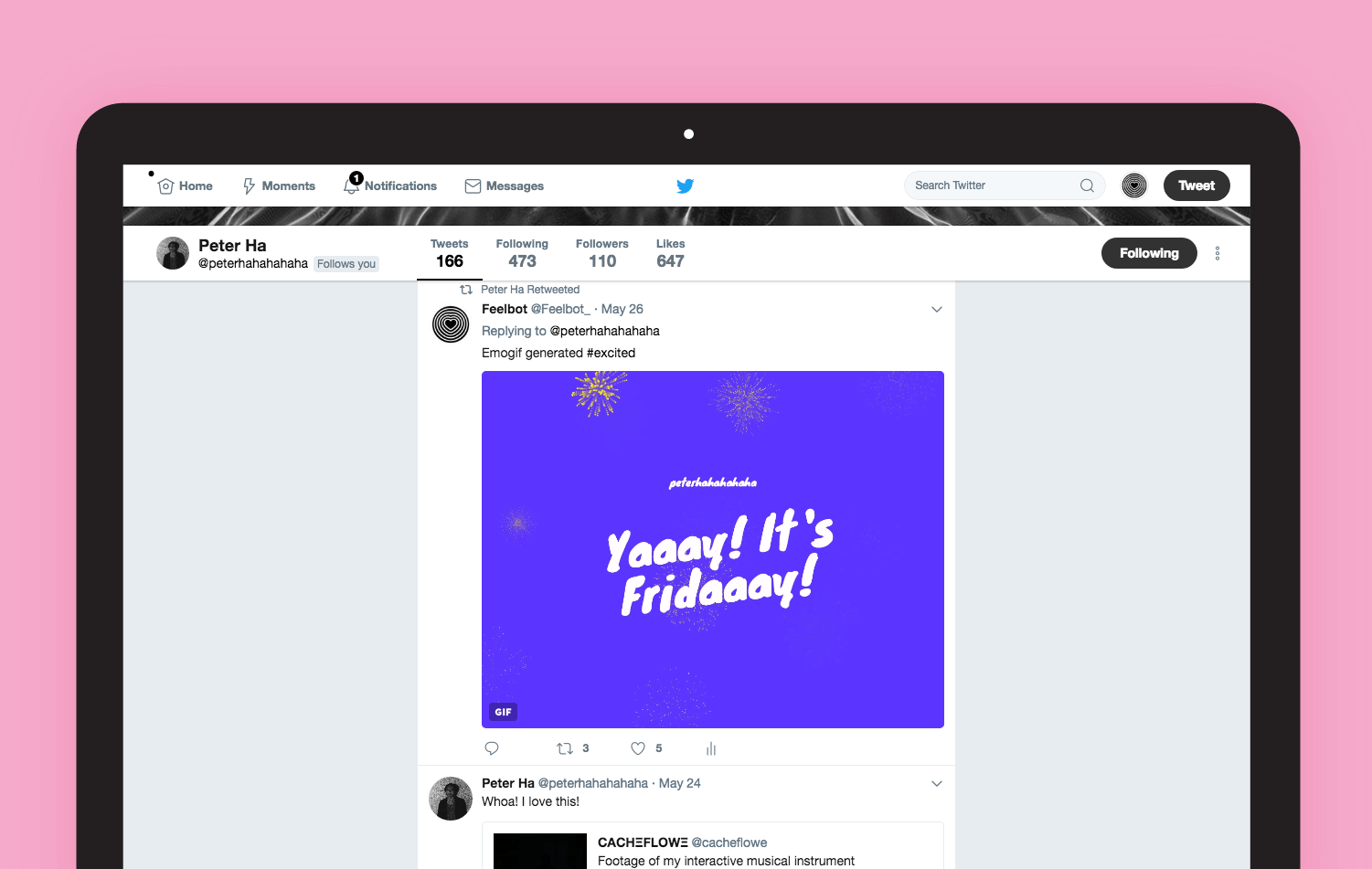 Step 2 - Wait for your graphic to be sent to you