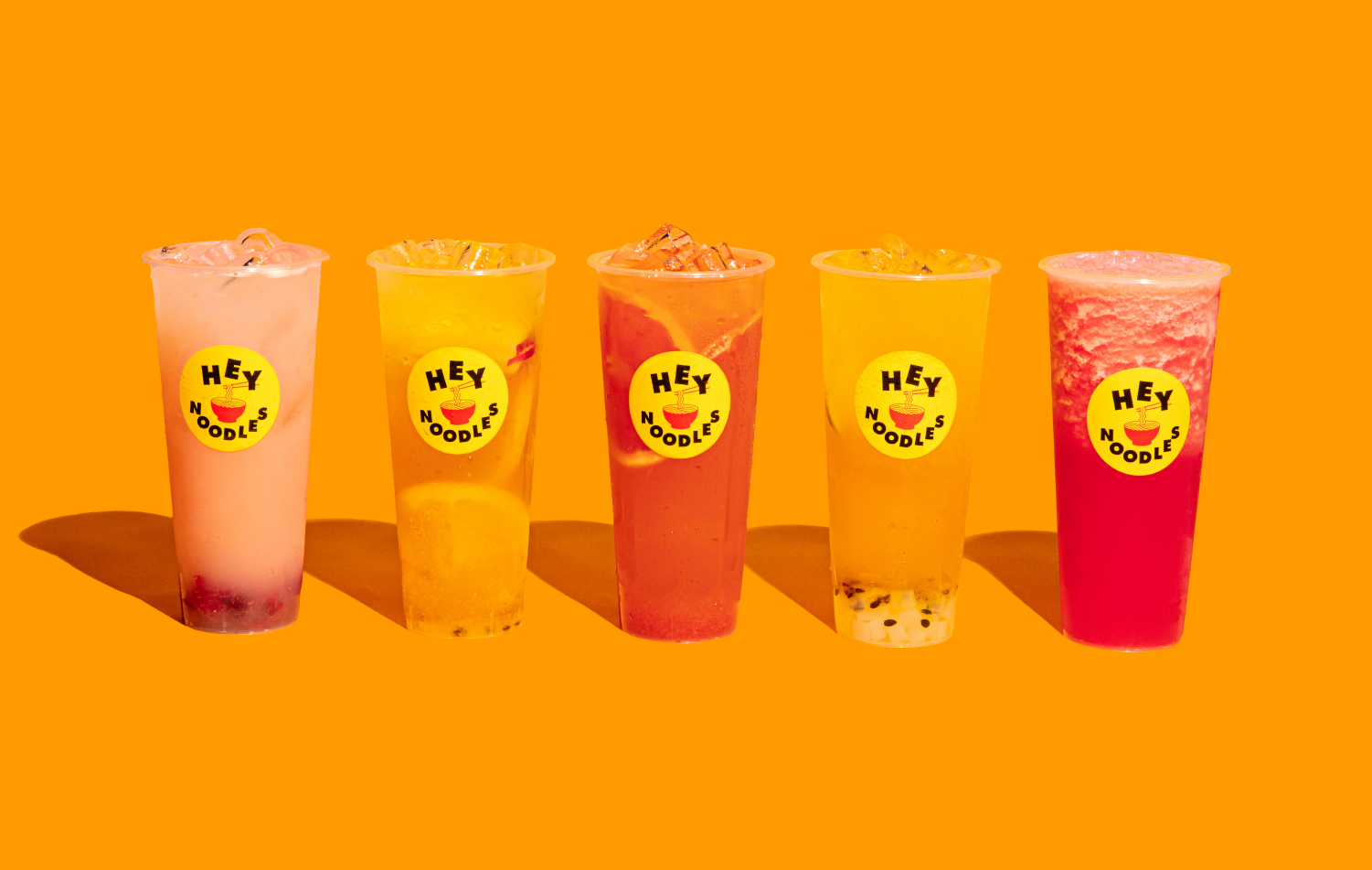 Hey Noodles Food Photography Cold Drinks