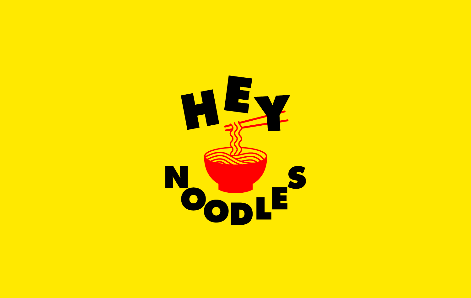 Hey Noodles Logo