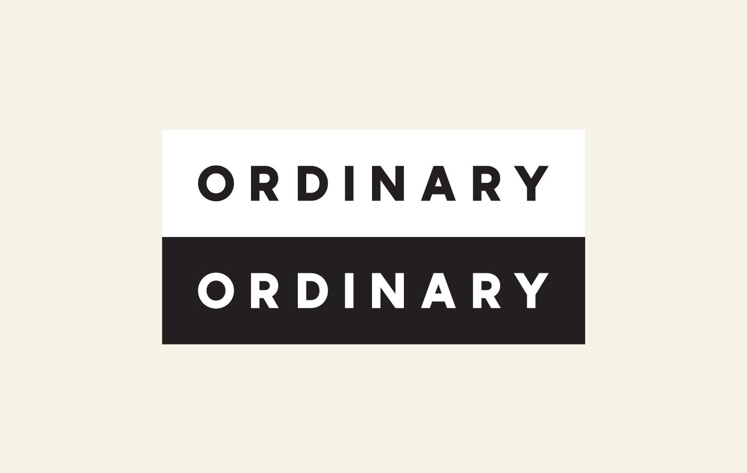 Ordinary Wordmark