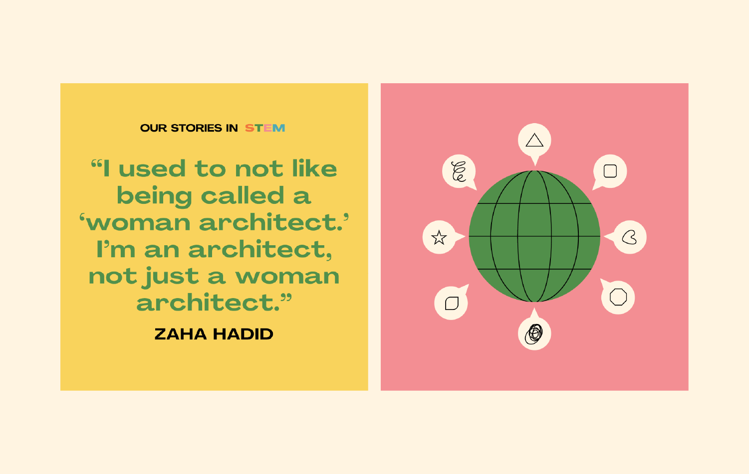 Our Stories In STEM Instagram Content Templates