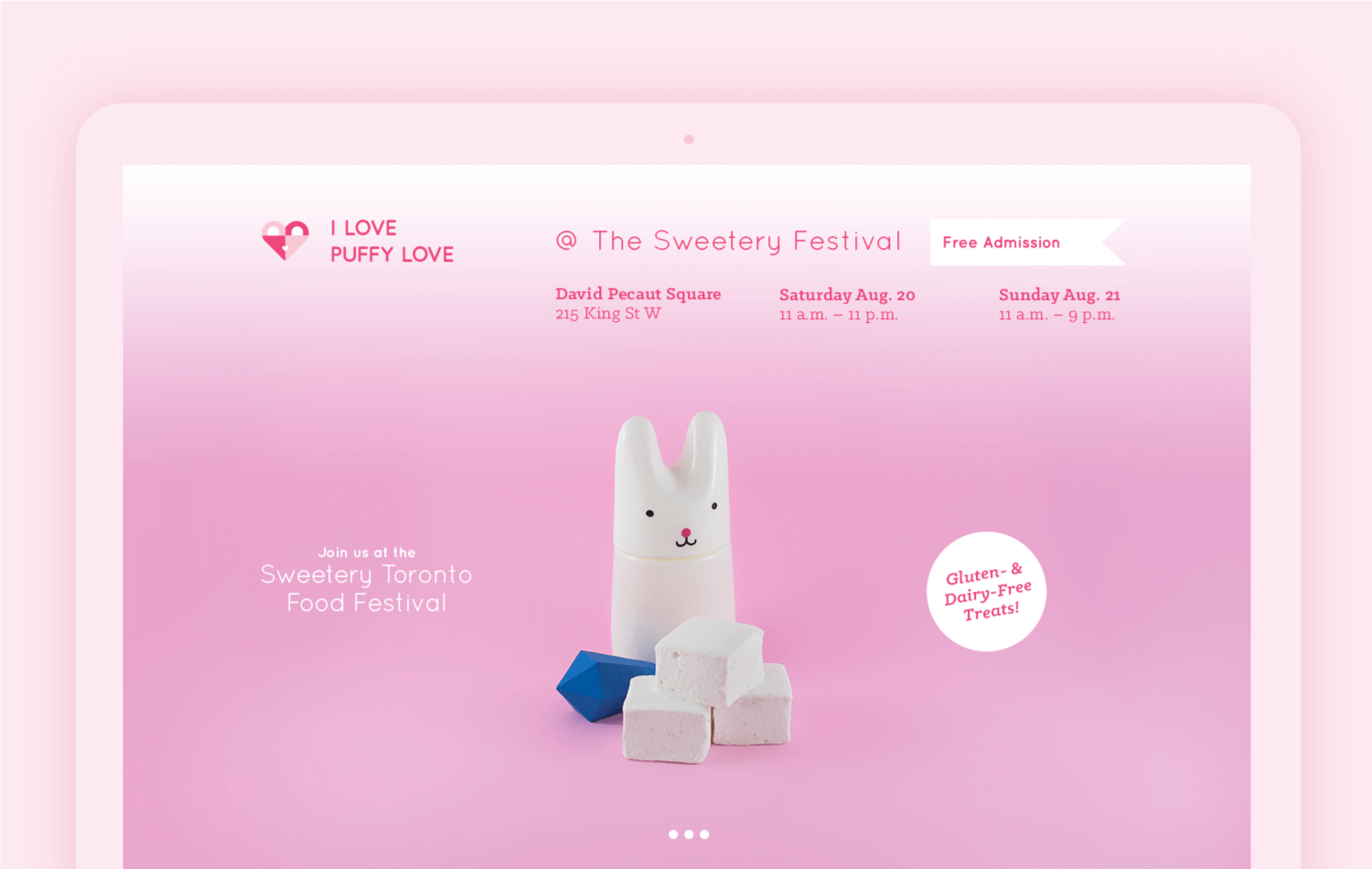 desktop landing page