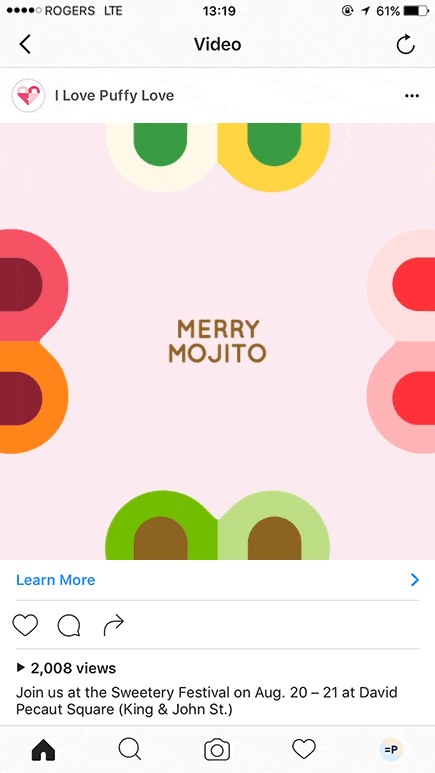 instagram ad