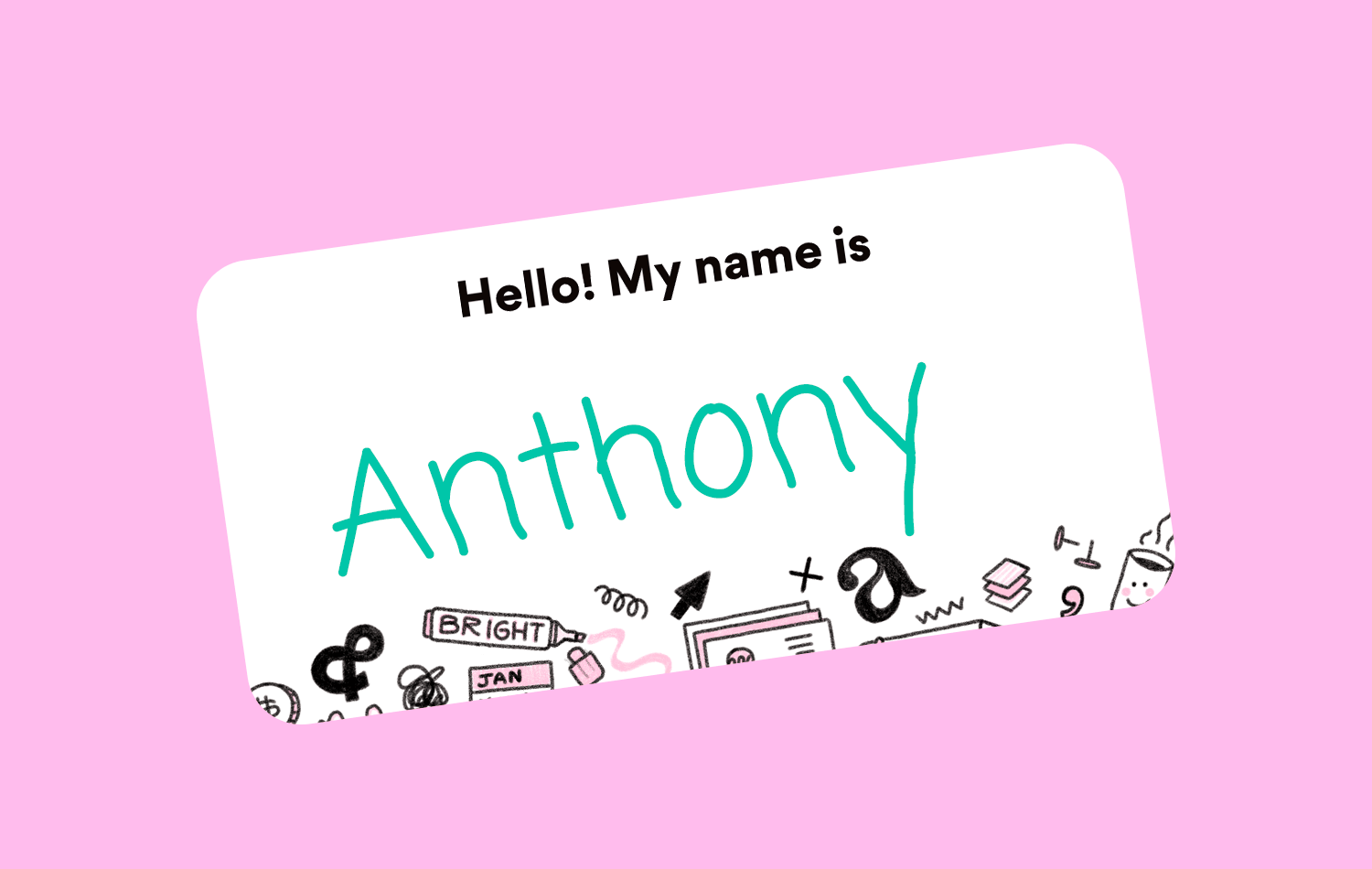Design Clinic Name Tag