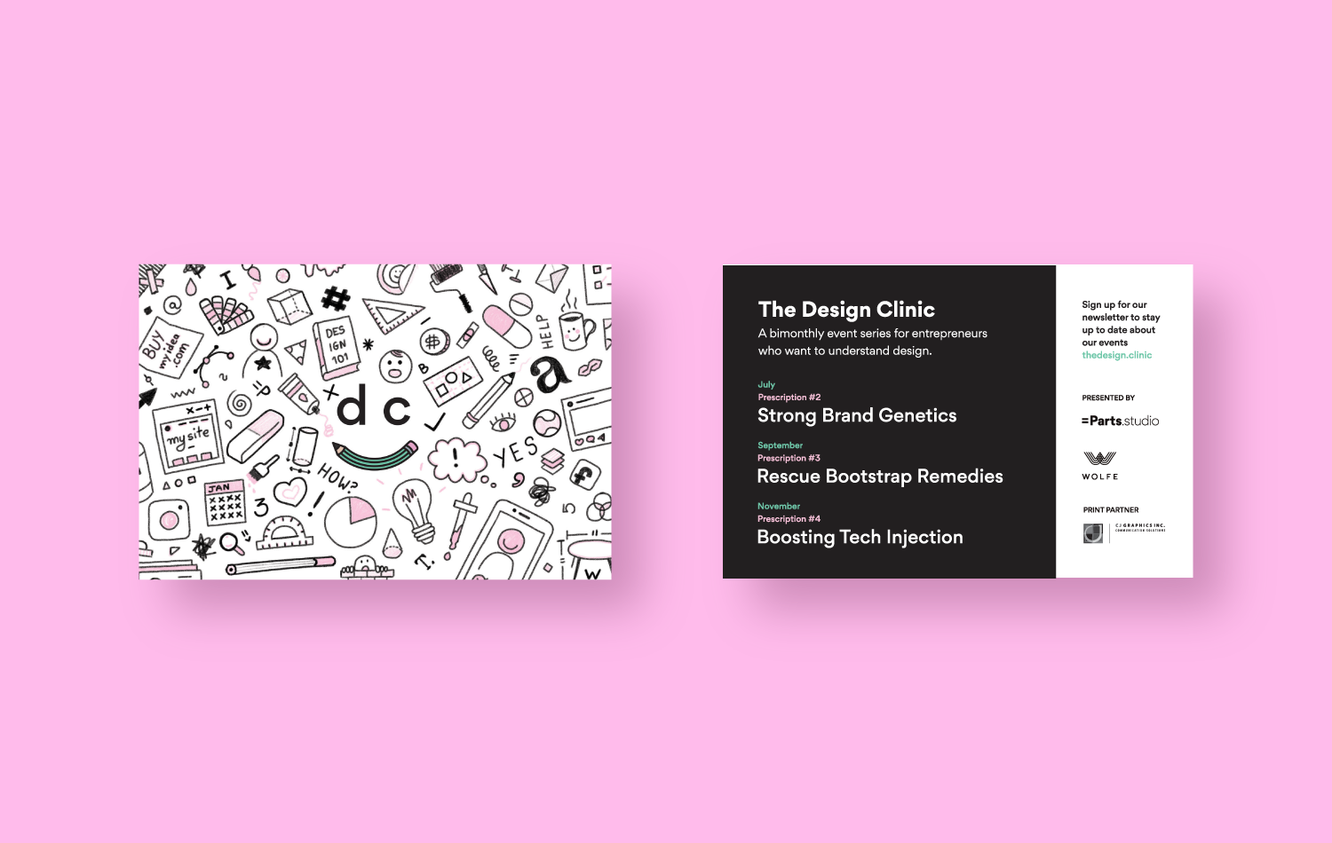 Design Clinic Postcard