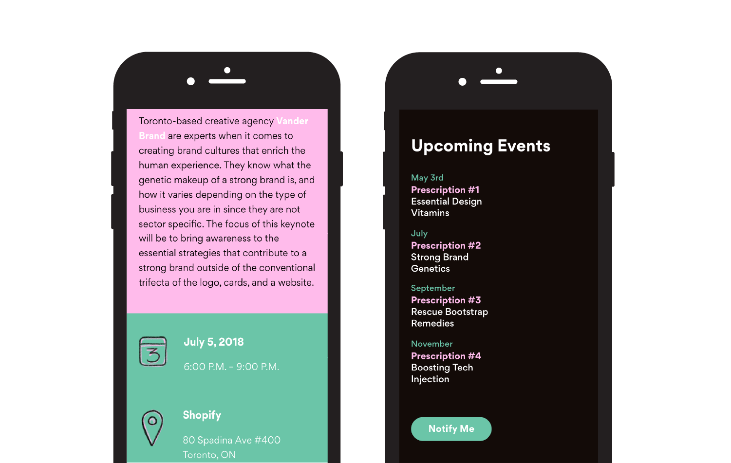 Landing Page - Mobile
